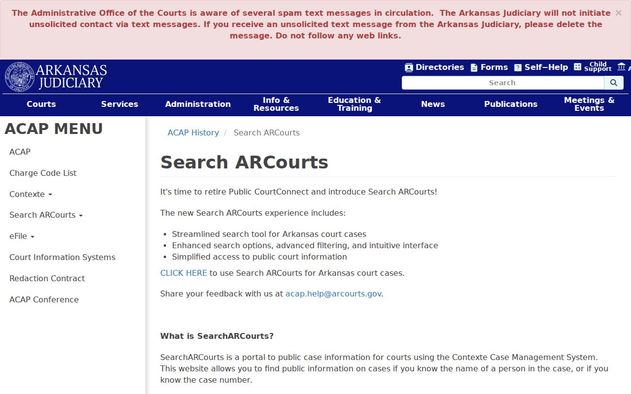 Fulton County criminal court case records Search ARCourts information